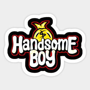 Handshome boy Sticker